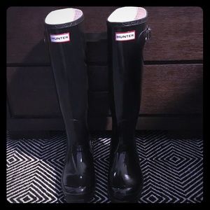 Hunter rain boots